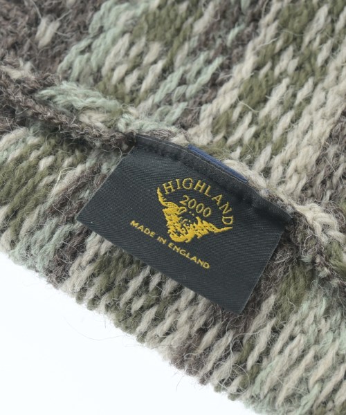 HIGHLAND 2000（ハイランド２０００）マフラー 茶 サイズ:- メンズ/2200638960051