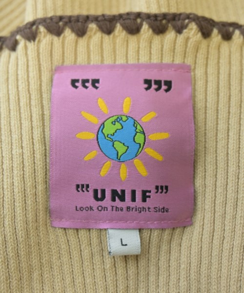 UNIF（ユニフ）ベスト/ノースリーブ ベージュ サイズ:L レディース/2200622383149