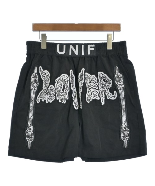 UNIF(ユニフ)ショートパンツ 黒 サイズ:L/2200637372107