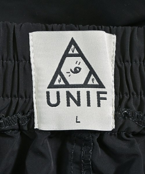 UNIF（ユニフ）ショートパンツ 黒 サイズ:L メンズ/2200637372107