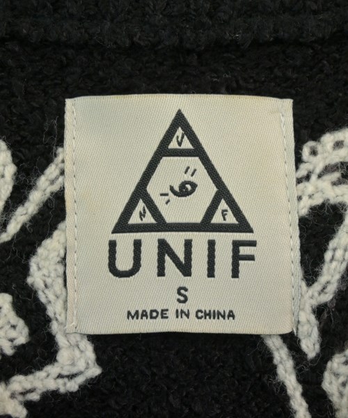 UNIF（ユニフ）ニット・セーター 黒 サイズ:S メンズ/2200683757064