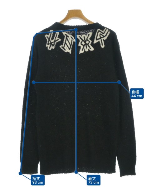UNIF（ユニフ）ニット・セーター 黒 サイズ:S メンズ/2200683757064