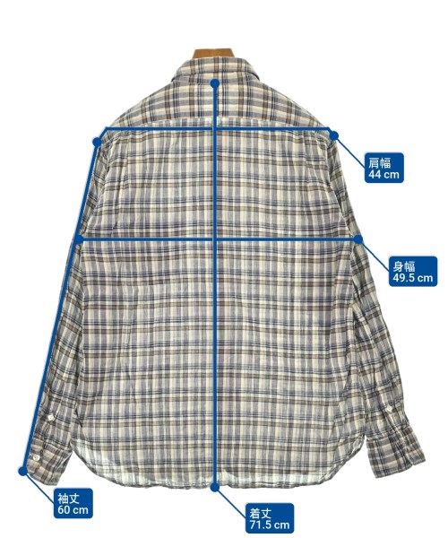 Umii 908（ウミ９０８）カジュアルシャツ ベージュ サイズ:3(L位) メンズ/2200626042035