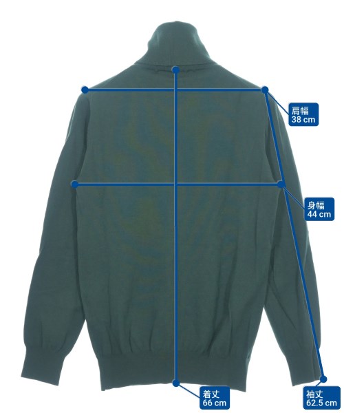 Mr.GENTLEMAN（ミスタージェントルマン）ニット・セーター 緑 サイズ:M メンズ/2200622970059