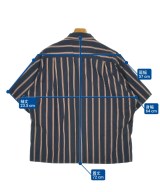 Mr.GENTLEMAN（ミスタージェントルマン）カジュアルシャツ 紺 サイズ:L メンズ/2200635048035