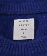 Mr.GENTLEMAN（ミスタージェントルマン）ニット・セーター 青 サイズ:L メンズ/2200638384031