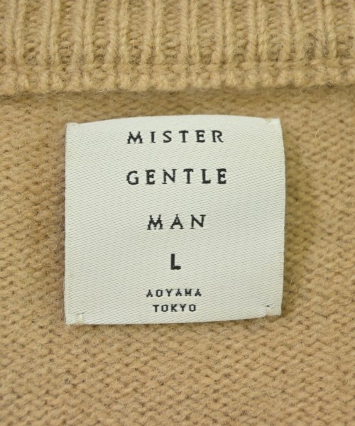 Mr.GENTLEMAN（ミスタージェントルマン）ニット・セーター 茶 サイズ:L メンズ/2200638566079
