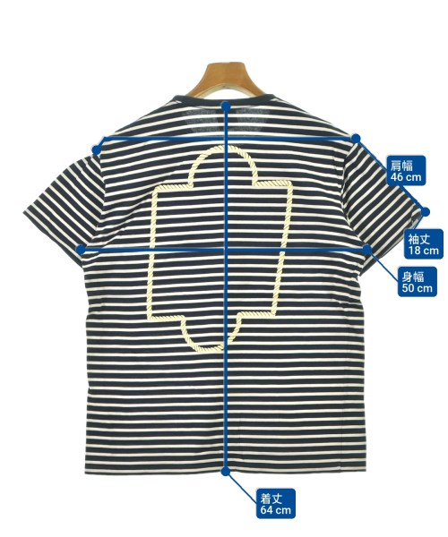 Mr.GENTLEMAN（ミスタージェントルマン）Tシャツ・カットソー 紺 サイズ:L メンズ/2200643193116