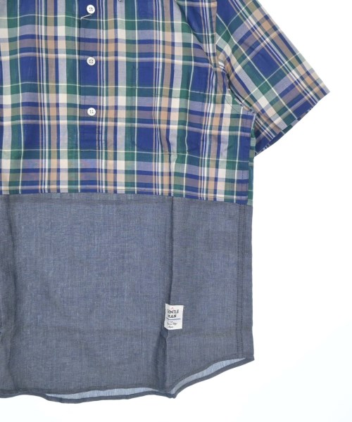 Mr.GENTLEMAN（ミスタージェントルマン）カジュアルシャツ 青 サイズ:M メンズ/2200632927807