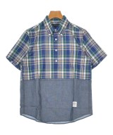 Mr.GENTLEMAN（ミスタージェントルマン）カジュアルシャツ 青 サイズ:M メンズ/2200632927807