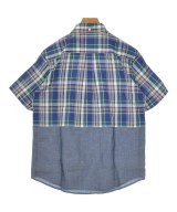 Mr.GENTLEMAN（ミスタージェントルマン）カジュアルシャツ 青 サイズ:M メンズ/2200632927807