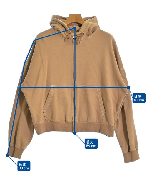 Mr.GENTLEMAN（ミスタージェントルマン）パーカー 茶 サイズ:M メンズ/2200642066053