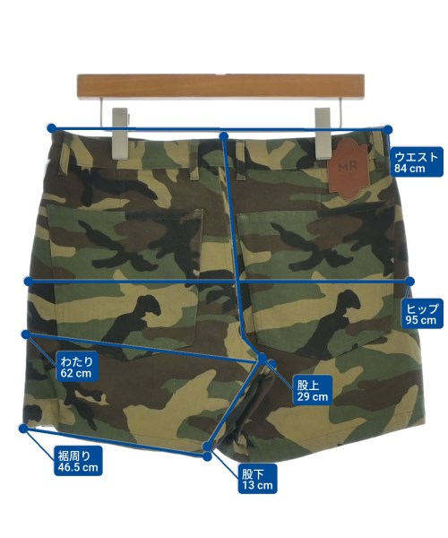 Mr.GENTLEMAN（ミスタージェントルマン）ショートパンツ カーキ サイズ:L メンズ/2200644199124