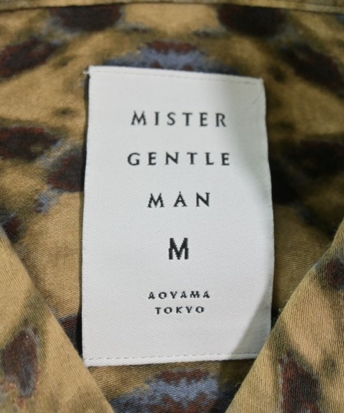 Mr.GENTLEMAN（ミスタージェントルマン）カジュアルシャツ ベージュ サイズ:M メンズ/2200549076162