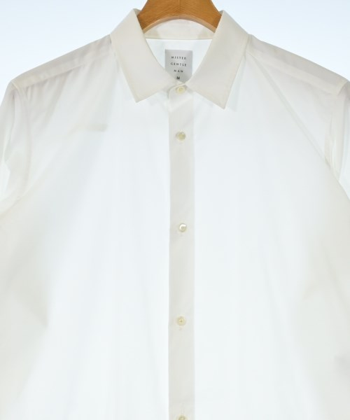 Mr.GENTLEMAN（ミスタージェントルマン）カジュアルシャツ 白 サイズ:M メンズ/2200627836077