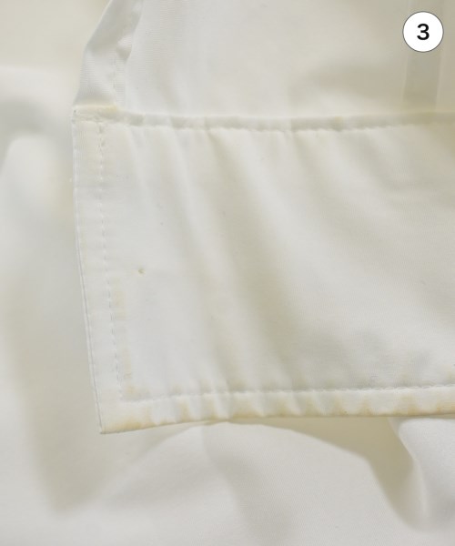 Mr.GENTLEMAN（ミスタージェントルマン）カジュアルシャツ 白 サイズ:M メンズ/2200627836077