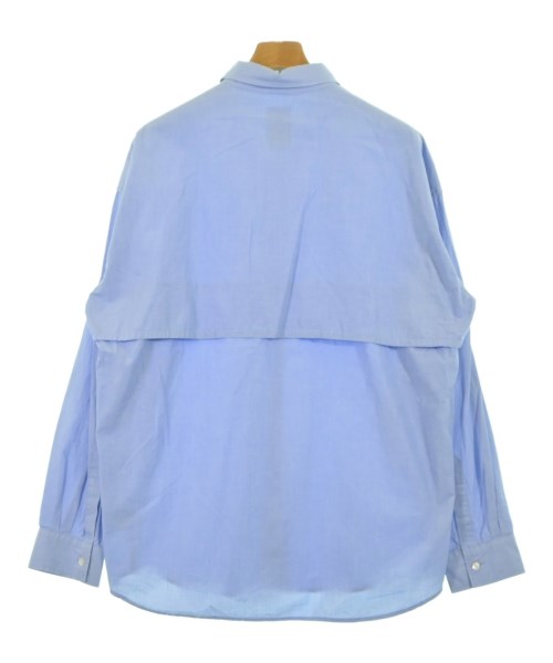 Mr.GENTLEMAN（ミスタージェントルマン）カジュアルシャツ 青 サイズ:L メンズ/2200632009046