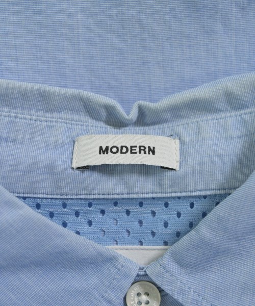 Mr.GENTLEMAN（ミスタージェントルマン）カジュアルシャツ 青 サイズ:L メンズ/2200632009046