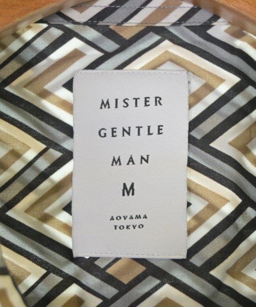 Mr.GENTLEMAN（ミスタージェントルマン）カジュアルシャツ グレー サイズ:M メンズ/2200607175011