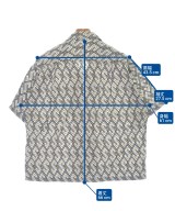 Mr.GENTLEMAN（ミスタージェントルマン）カジュアルシャツ グレー サイズ:M メンズ/2200607175011