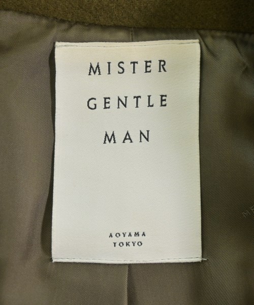 Mr.GENTLEMAN（ミスタージェントルマン）チェスターコート カーキ サイズ:M メンズ/2200617008026