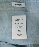 Mr.GENTLEMAN（ミスタージェントルマン）カジュアルシャツ 青 サイズ:XL メンズ/2200612333154