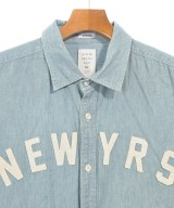 Mr.GENTLEMAN（ミスタージェントルマン）カジュアルシャツ 青 サイズ:XL メンズ/2200612333154