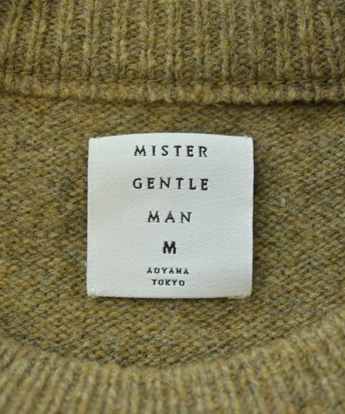Mr.GENTLEMAN（ミスタージェントルマン）ニット・セーター カーキ サイズ:M メンズ/2200612857063