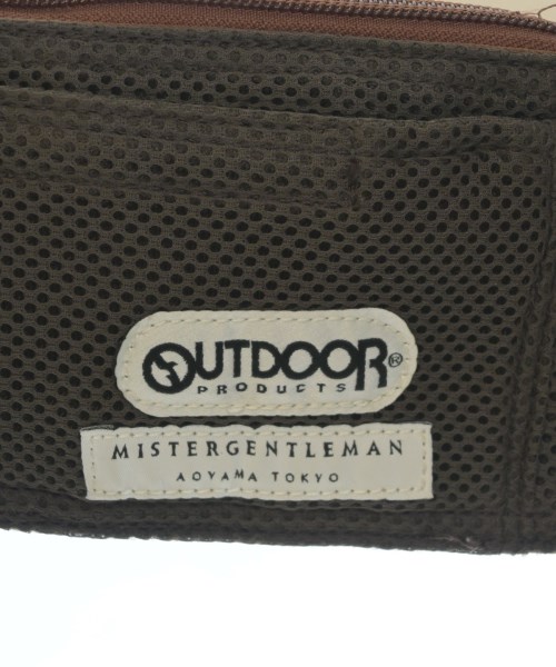 Mr.GENTLEMAN（ミスタージェントルマン）ショルダーバッグ 茶 サイズ:- メンズ/2200676359084