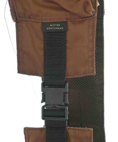Mr.GENTLEMAN（ミスタージェントルマン）ショルダーバッグ 茶 サイズ:- メンズ/2200676359084