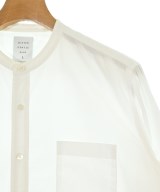 Mr.GENTLEMAN（ミスタージェントルマン）カジュアルシャツ 白 サイズ:L メンズ/2200679562061