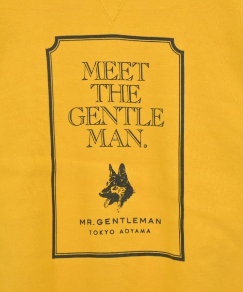 Mr.GENTLEMAN（ミスタージェントルマン）スウェット 黄 サイズ:L メンズ/2200699456029