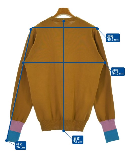 Mr.GENTLEMAN（ミスタージェントルマン）ニット・セーター ベージュ サイズ:L メンズ/2200645504040