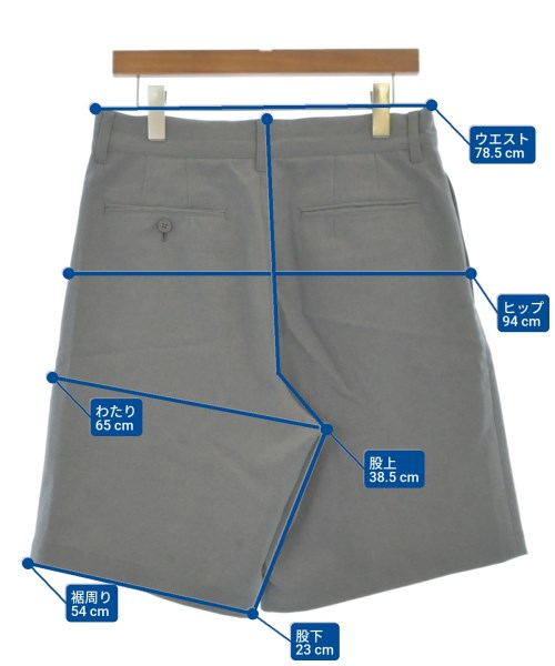 Mr.GENTLEMAN（ミスタージェントルマン）ショートパンツ グレー サイズ:M メンズ/2200650396098