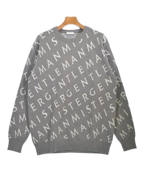 Mr.GENTLEMAN(ミスタージェントルマン)ニット・セーター グレー サイズ:-(XL位)/2200658773150