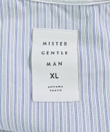 Mr.GENTLEMAN（ミスタージェントルマン）カジュアルシャツ 青 サイズ:XL メンズ/2200707514109