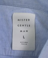 Mr.GENTLEMAN（ミスタージェントルマン）カジュアルシャツ 青 サイズ:L メンズ/2200644650168