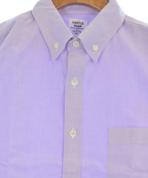 Mr.GENTLEMAN（ミスタージェントルマン）カジュアルシャツ 紫 サイズ:L メンズ/2200644650250