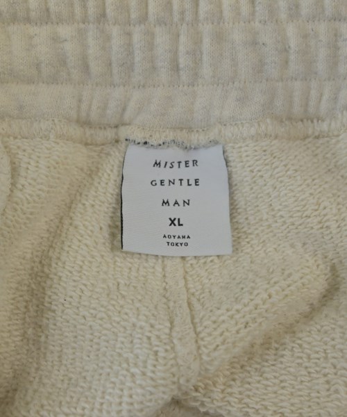Mr.GENTLEMAN（ミスタージェントルマン）スウェットパンツ 白 サイズ:XL メンズ/2200646102092