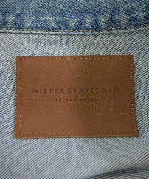 Mr.GENTLEMAN（ミスタージェントルマン）デニムジャケット 青 サイズ:XXL メンズ/2200646102122