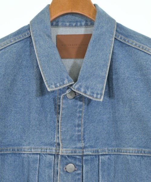 Mr.GENTLEMAN（ミスタージェントルマン）デニムジャケット 青 サイズ:XXL メンズ/2200646102122
