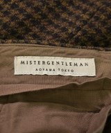 Mr.GENTLEMAN（ミスタージェントルマン）スラックス 茶 サイズ:XXL メンズ/2200646102177