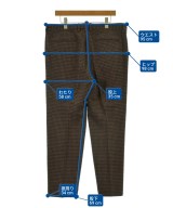 Mr.GENTLEMAN（ミスタージェントルマン）スラックス 茶 サイズ:XXL メンズ/2200646102177