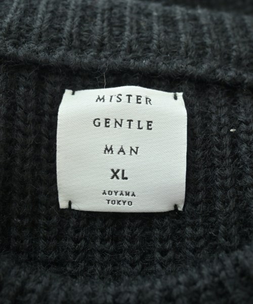 Mr.GENTLEMAN（ミスタージェントルマン）ニット・セーター 黒 サイズ:XL メンズ/2200646102290