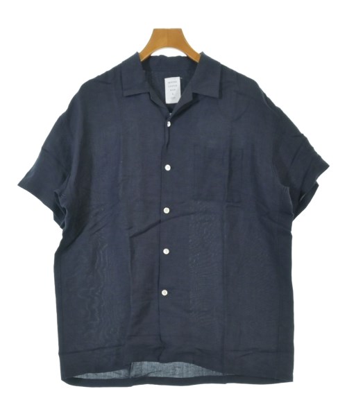 Mr.GENTLEMAN(ミスタージェントルマン)カジュアルシャツ 紺 サイズ:L/2200646102474