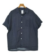 Mr.GENTLEMAN（ミスタージェントルマン）カジュアルシャツ 紺 サイズ:L メンズ/2200646102474