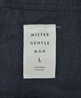 Mr.GENTLEMAN（ミスタージェントルマン）カジュアルシャツ 紺 サイズ:L メンズ/2200646102474
