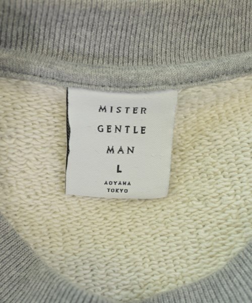 Mr.GENTLEMAN（ミスタージェントルマン）スウェット グレー サイズ:L メンズ/2200648013112