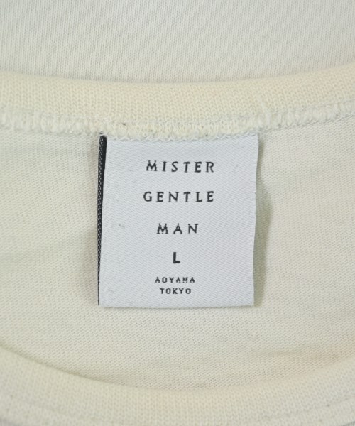 Mr.GENTLEMAN（ミスタージェントルマン）Tシャツ・カットソー 白 サイズ:L メンズ/2200650104204