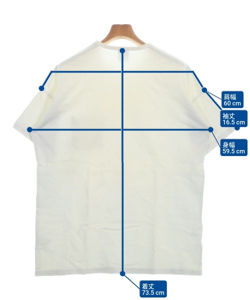 Mr.GENTLEMAN（ミスタージェントルマン）Tシャツ・カットソー 白 サイズ:L メンズ/2200650104204